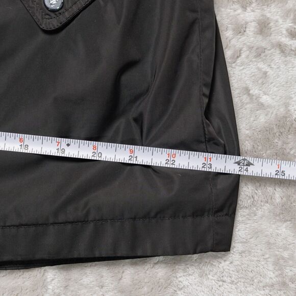 Ralph Lauren Black Silver Windbreaker Light Jacket Hoodie Womens Size M - Picture 9 of 15